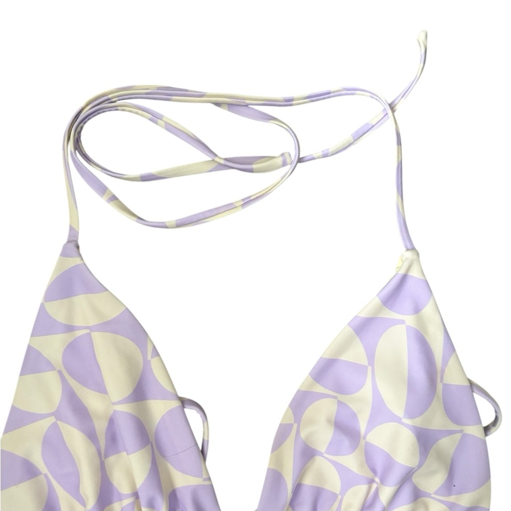 Blackbough Darling Disco Bikini Bottom + Triangle Top Blue/Purple - Picture 8 of 11